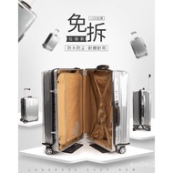 【TikTok】Removable-Free Case Cover Super Transparent Wear-Resistant Luggage Trolley Case Protective Cover Transparent Wat