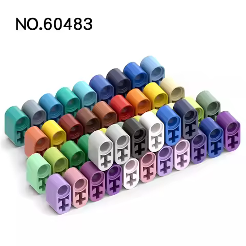 20pcs MOC 74695 60483 1x2 Brick High-tech Changeover Building Blocks Parts Classic Brand Kids DIY Ed