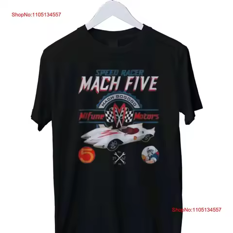 Speed Racer Mach 5 Mifune Motors Print T Shirt S M L XL 2 3 4 vintage Washed graphic Top For Everyda