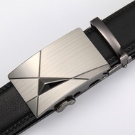 Belt Men's Genuine Leather Automatic Buckle Belt Cowhide Belt Men's Business Belt#PD1221#