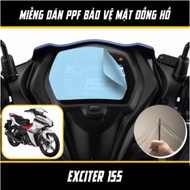 Exciter 155 Watch Face Protector Sticker [YAMAHA Y16ZR] PPF Scratch Resistant Watch Face Ex 155 Genuine