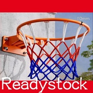 solid basketball rim with SPRING premium standard 45cm Tournament Size Standard Steel Basketball Rim