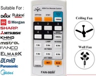 Universal Ceiling Fan Wall Fan Remote Control Replacement Fan-989V RM-F989