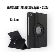 Flip Cover Rotary 360 Samsung Tab A9 8.7" 2023 Samsung Tab A9+ 2023 Black Only