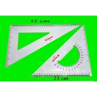 BUTTERFLY triangle ruler 1 set J12