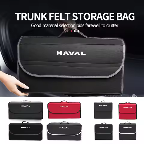Car Trunk Organizer Large Capacity Storage Folding Box Auto Accessories For Haval Jolion H6 F7 H9 H2