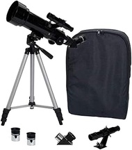Telescope Hd Durable Astronomical Portable Refractor Fully Coated Glass Optics, with 5 * 24 Star Search Mirror Tripod and Bag, Ideal Telescope for Beginners needed