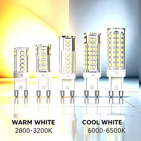 G9 LED Lamp 7W 9W 12W 15W 18W AC 220V Led Bulb SMD 2835 G9 Light Replace 30/40W Halogen Lamp Light f