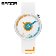 SANDA Unisex Watch Quartz Watch Cool Letters