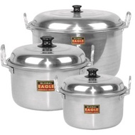 Langseng 30-40 CM Economical/ Pot Roast/Rice Steamer+Global Eagle Steamer