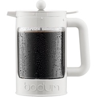 bodum Bean Cold Brew Coffee Maker, 51 Oz, Bright White, 11.7D x 17.3W x 22.4H centimetres, Permanent