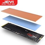 JEYI M.2 SSD Heatsink Aluminum PS5 Radiator Solid State Drives Cooler Silicone Thermal Pad For NVME NGFF M2 2280 PCI-E SSD