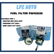 Genuine Part Fuel Filter PW922588 Proton Iriz, Saga VVT, Persona VVT