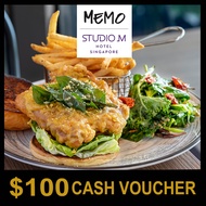 [Memo Cafe] $100 Cash Voucher [redeem in store]