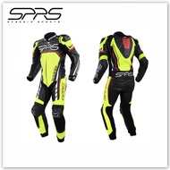 SPRS Jacket Suit Racing Suits V2 Tech Race Suit Black/Yellow Sizes 48-56 (ESPR-00158)