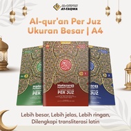 Al-Quran Per juz ukuran Besar A4