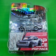 Diecast Pop Race CHASE CAR Enigma Exclusive Edition 005 Skyline GT-R V8 Drift Hakosuka chrome silver