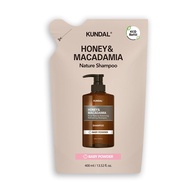 [KUNDAL] Nature Shampoo Refill #Baby powder Honey & Macadamia 400ml
