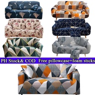 PH 1/2/3 Seater Elastic Sofa Cover Regular L Shape Stretchable Cover Slipcover