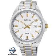 Seiko SUR279P1 SUR279P SUR279  White Dial Analog 100M Men's Watch