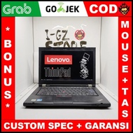 Laptop Lenovo ThinkPad T420 Core i5 16/512 SSD Siap Office No Minus