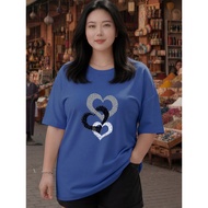 2Y707 [AIYOU] M-5XL Tshirt Woman T Shirt Baju Perempuan Style   Crop Top Wanita Plus Size Murah Plus