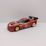 2010 Hot Wheels Speed Machines Series Corvette C6R Metallic Red