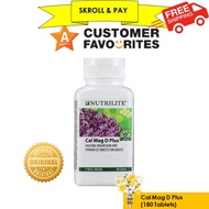 Nutrilite Cal Mag D plus Original AMWAY (180 tabs)