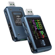 FNB48P USB Tester,Voltmeter,TYPE-C Detection Trigger Battery Capacity Tester FNB48P