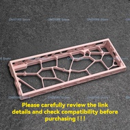Wooting 60HE GH60 Holy60 Hollow Aluminum Keyboard Case Shell 60% Keys Layouts For Mad 60he Raven61 A