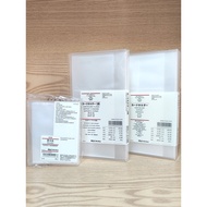 PUFFOCATˇ MUJI Ticket Holder Transparent Movie Train Ticket ID Card 10cm Photo a4 Polaroid Photo Alb