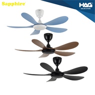 SAPPHIRE FM-4413S 44" Inch 5 Blades 16 Speed DC Ceiling Fan + Remote