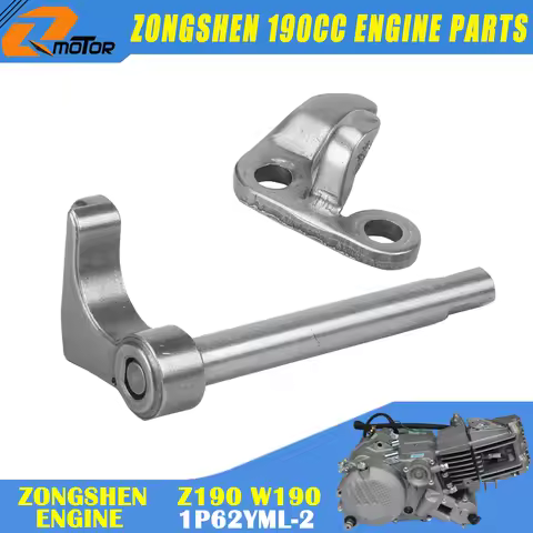 Motorcycle Shaft W/ Weight Decomp Decompressor Shaft For ZongShen ZS 190cc Z190 W190 1P62YML-2 Engin