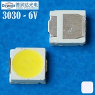 LED SMD 3030 SMD3030 1W 6+VOLT PURE WHITE 6000-7000K 150MA