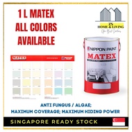Big Sales!! 1L Nippon Matex Paint Emulsion Paint For Ceiling and Wall Anti Fungus Paint