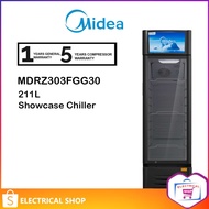 Midea 187L / 211L / 310L Showcase Chiller MDRZ263FGG30 / MDRZ303FGG30 / MDRZ433FGG30 Upright Refrige
