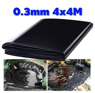【300 ไมครอน】พลาสติกปูบ่อ ผ้ายางปูบ่อปลา HDPE เสริม UV หนา 0.3mm/0.5mm ทนทาน50ปี ออกแบบและทดสอบโดยวิศ