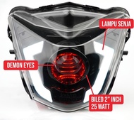 HEADLAMP / REFLEKTOR BEAT BILED PROJIE PROJECTOR AYOTO CUSTOM SEIN WELCOME LIGHT RUNNING