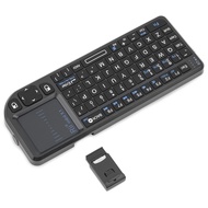 【Worth-Buy】 X1 2.4ghz Black Mini Wireless Keyboard /ru/es/fr Air Mouse With Touchpad Remote Control For Tv Box/pc/lap