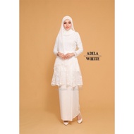 PUTIH (S-2XL) Best Selling!!! KURUNG BAJU TUNANG NIKAH KAHWIN BRIDE WHITE WHITE