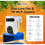 EZVIZ H9c 2K 3K 3mp 5mp Dual-Lens Pan & Tilt Wi-Fi Camera Outdoor Waterproof Wireless CCTV Security 