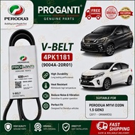 【4PK1181】PERODUA MYVI Gen3 1.5 (2018–Present) Fan Belt / Drive Belt / Serpentine Belt 4PK1181 | 9004