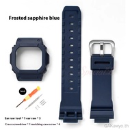 Silicone Band+Watch case for  Casio DW5600/5610 DW5600HR/GW-M5610/GWB5600 Gshock Strap Sport Replace