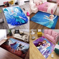 Permaidani Tikar Tepi Katil Bilik Kartun Kanak-kanak Permaidani Beku Tikar Lantai D0W8