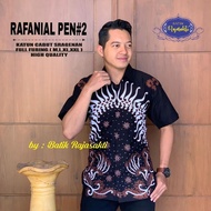 Latest Short Sleeve Batik Shirt Motif Rafanial Pen 2 - Primisima Cotton Material RS030