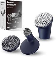 Panasonic ER-CFB1-A503 MULTISHAPE Face Brush Attachment Set, Face Scrub Brush, Beard Cleaning Brush,