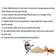 (1pack only) Green Killer 5g Cockroach Killing Bait Ant Killing Bait Ant Powder Cockroach Killer