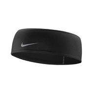 NIKE 耐吉 DRI-FIT SWOOSH 慢跑頭帶 2.0 N1003447042OS F  黑銀色  1個