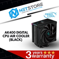 DEEPCOOL AK400 DIGITAL CPU COOLER - BLACK R-AK400-BKADMN-G