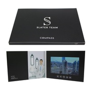 Electronic Video Greeting Card 23cm Advertising Greeting Card Gift Video Greeting Holiday TFT Card